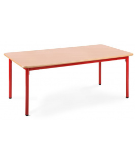 Stół przedszkolny BAMBINO SL-R prostokątny 1-4 1300x650